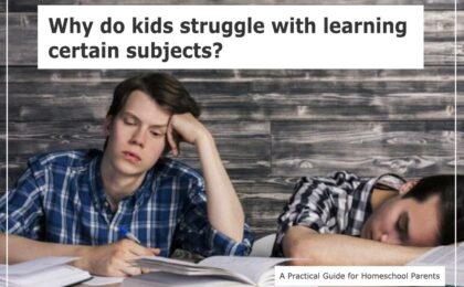 Kids are struggling to learn in a homeschool