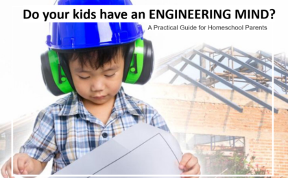 A kid with an engineering mind works in a way